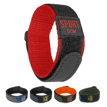 YQI Nailon Curea 26mm 22mm 24mm 18mm 20mm Trupa Ceas Sport Watchband Impermeabil Cârlig și Buclă de Fixare Lungi pentru Bărbați