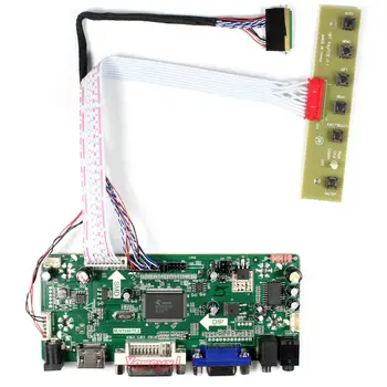 Yqwsyxl Control Board Monitor Kit pentru LP140WH8-TLA1 LP140WH8-TLC1 HDMI+DVI+VGA LCD ecran cu LED-uri Controler de Bord Driver