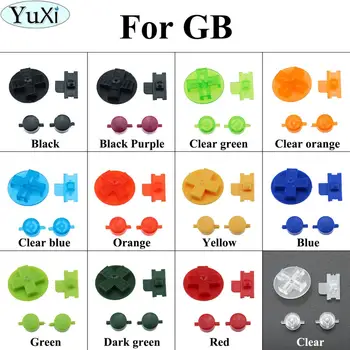 YuXi 12 Culori Butoane pentru Gameboy Classic Tastaturi Înlocuitor pentru GB DMG DIY pentru Gameboy O B butoanele D-pad-ul