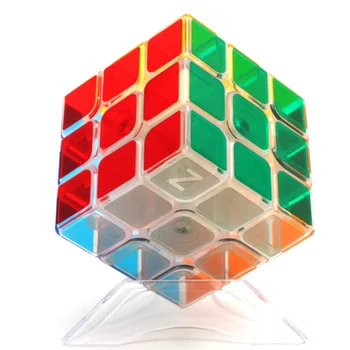 ZCUBE Transparent 3x3x3 Magic Neo Cube Teaser Creier Viteza Puzzle Cub de Jucărie Jucării Educative Pentru Copii