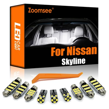Zoomsee Interior LED Pentru Nissan Skyline R32 R33 R34 V35 V36 V37 1989-2016 2017 2018 2019 2020 Auto Canbus-Bec Harta Dom Kit de Lumina