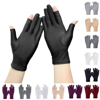În Aer Liber De Vară Respirabil Mănuși Pentru Femei, Mănuși De Degete De Protecție Solară De Protecție Mănuși De Conducere De Vară În Aer Liber Mănuși