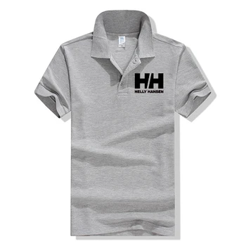 În aer liber Marca HH tricou polo barbati cu maneci scurte t-shirt de vara noi bărbați Rever Liber de Mari Dimensiuni Jumătate de Top de Îmbrăcăminte pentru Bărbați