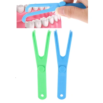 În formă de Y Ata Dentara Titularul Ajutorului Igienă Orală Scobitori Titularul Interdentare Curat Dintii Pentru Igiena Orală Interdentare Curat