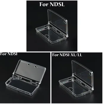 În Vrac, din Plastic Cristal Clar de Protectie Hard Shell Piele Caz Acoperire Pentru Nintendo DSL NDS Lite NDSL pentru DSi NDSi XLConsole