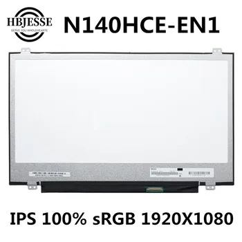 Încercarea inițială de bine Modelul Exact N140HCE-EN1 Rev C2 Ecran LCD Panou de Afișaj Matrice Pentru Lenovo Thinkpad IPS 100% sRGB 30pin Mat