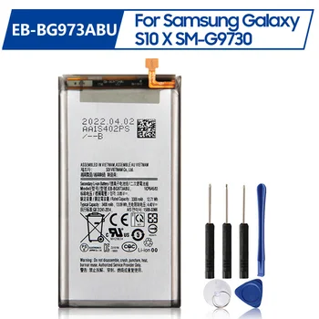 Înlocuire Baterie EB-BG973ABU EB-BG973ABE Pentru Samsung Galaxy S10 Galaxy S10X SM-G9730 Acumulator 3400mAh