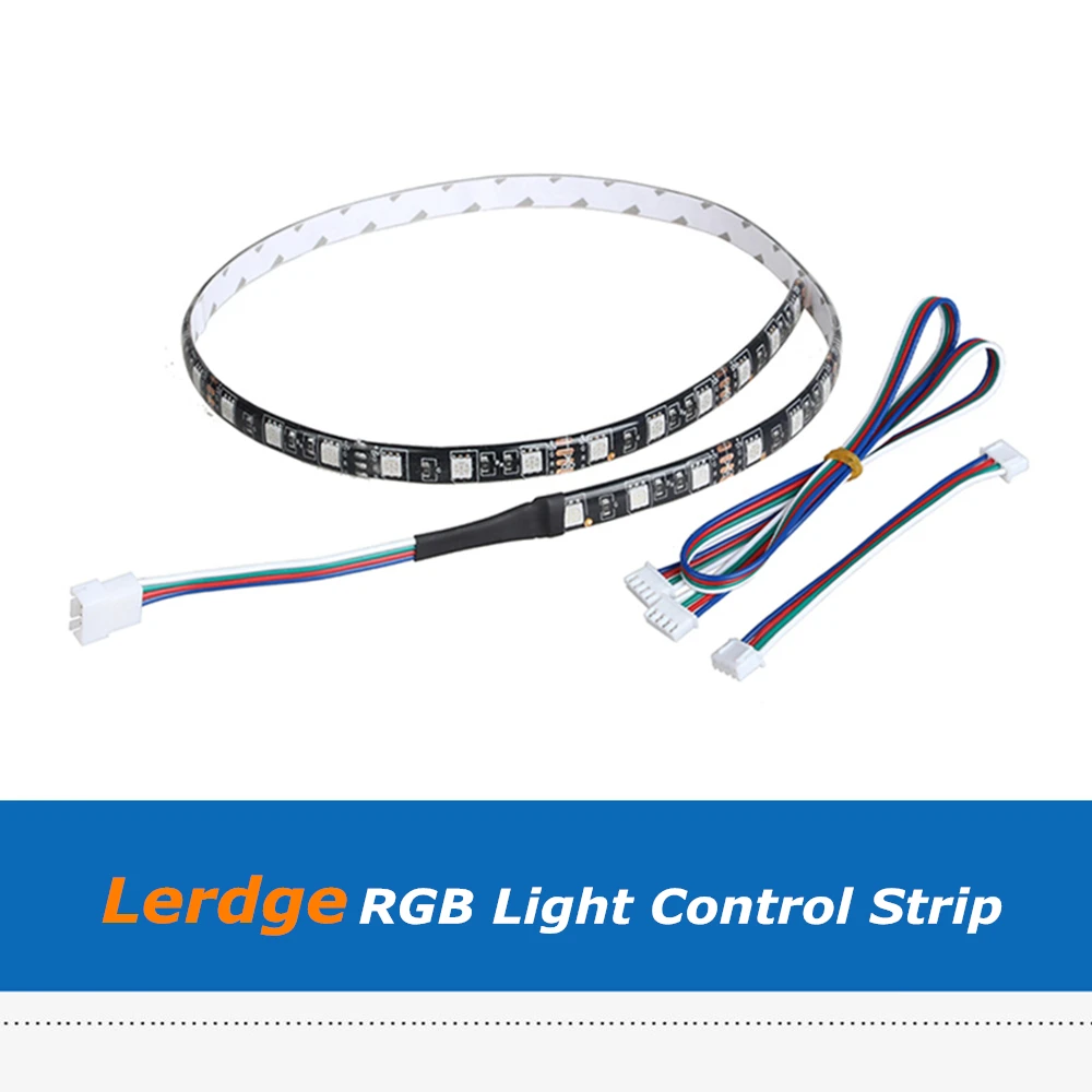 1 buc 12V 24V 60CM RGB Lumina de Control Banda cu LED-uri Impermeabil Modul Cu Cablu Pentru Lerdge Imprimantă 3D Bord 1