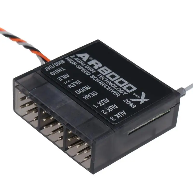 AR8000 8CH DSM2 DSMX RC Receptor 2.4 Ghz DX8 Receptorilor W de la Distanță Extensia SPM Spektrum DX9 DX18 JR X8D Transmițător 2