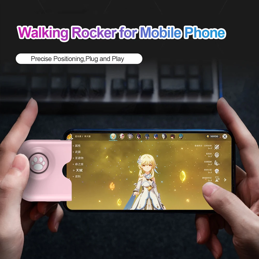 Pubg Controler De Joc Telefon Mobil Gamepad Prindere Mâner Rocker Tablet Controller Telefon Joystick Pentru Genshin Impact Mobile Legende 3