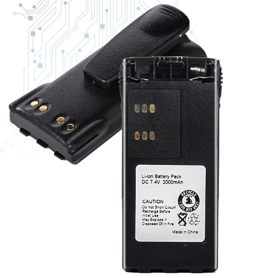 Baterie HNN9013 (GP340) 2000mAh pentru Motorola GP320, GP328, GP338, GP340, GP360, GP380 Walkie Talkie Batteria 0