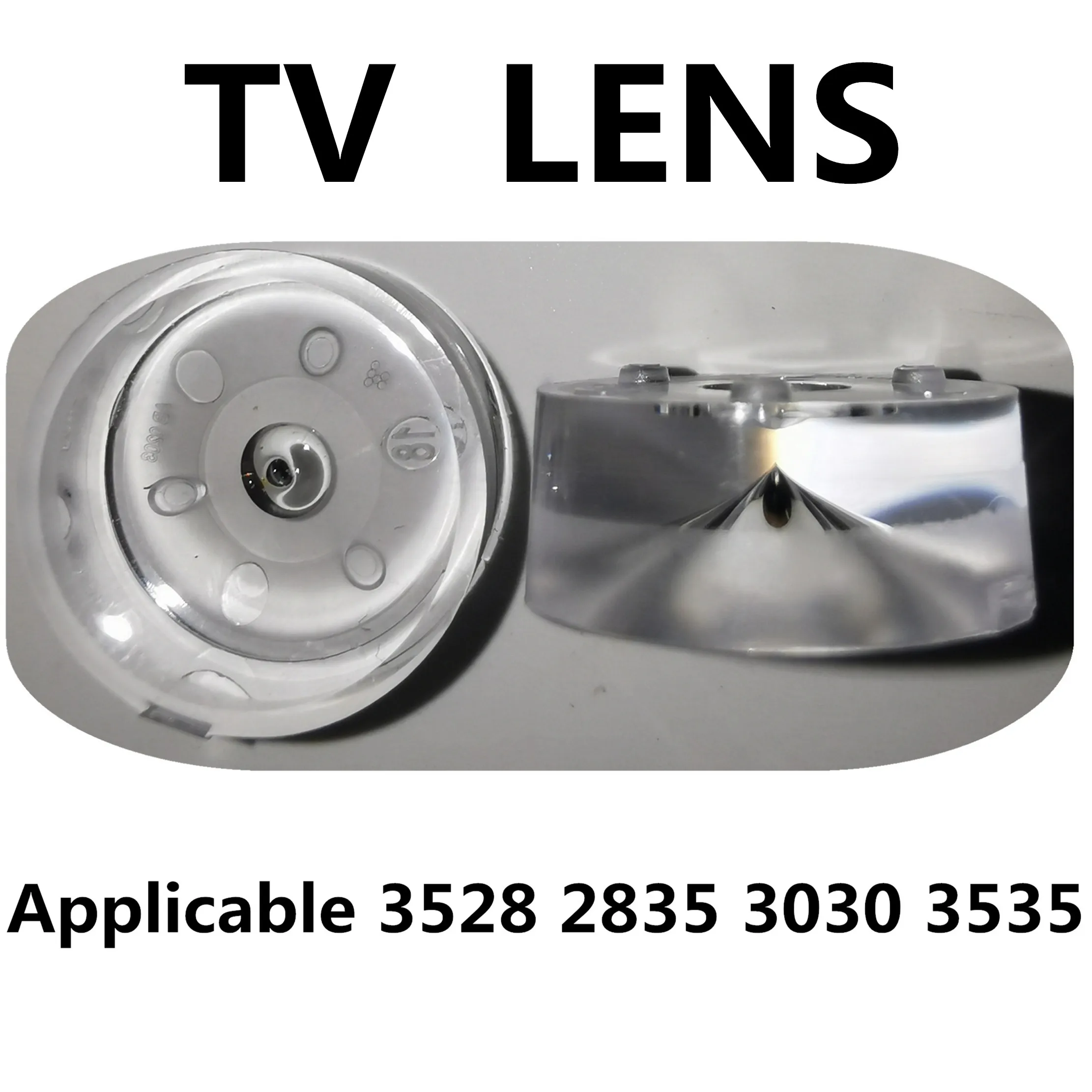 100buc Multe SMD LED Optic 2835 3535 3030 de Reflexie Difuză Len Pentru TV de Fundal Articolul lampă și de Lumină cutie 1