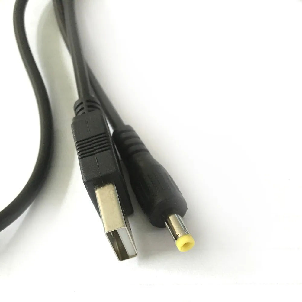 10 PC-uri de Înaltă calitate USB încărcător cablu de la DC 4.0 MM * 1.7 plug dc4.0 cablu de Încărcare pentru PSP Router prin Cablu 4