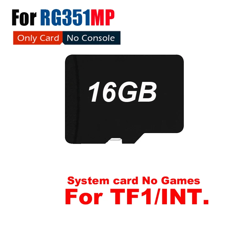 256G 40000 Jocuri Card TF ANBERNIC RG351MP SD card Retro Joc Consola Memery card pentru RG351MP 40000 jocuri PS1 N64 Jocuri PSP 2