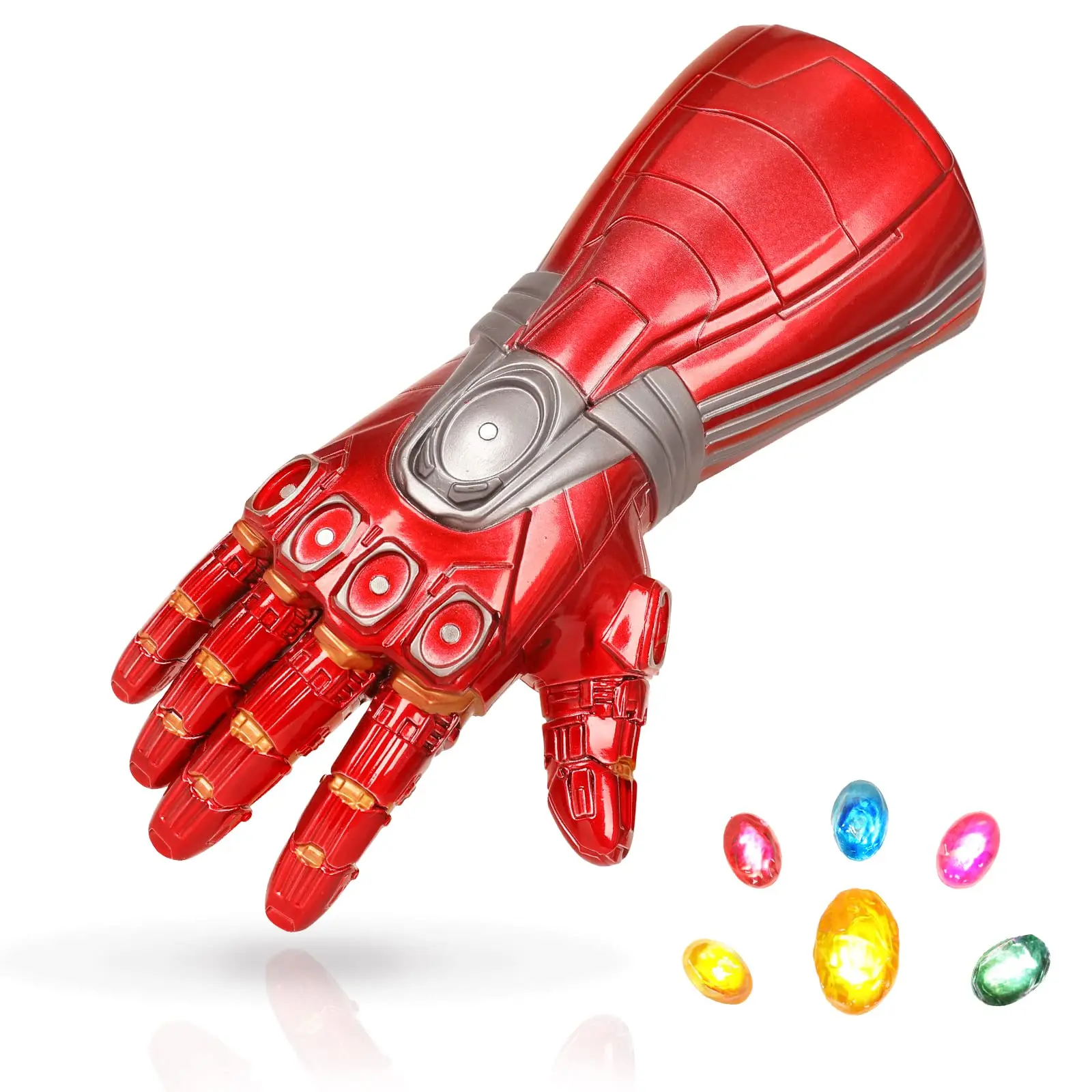 P-Jsmen Nouă versiune Adulți Infinity Gauntlet Iron Man Mănuși de CONDUS de Pietre Pot fi Eliminate Instala Replica Infinity Gauntlet 1:1 3
