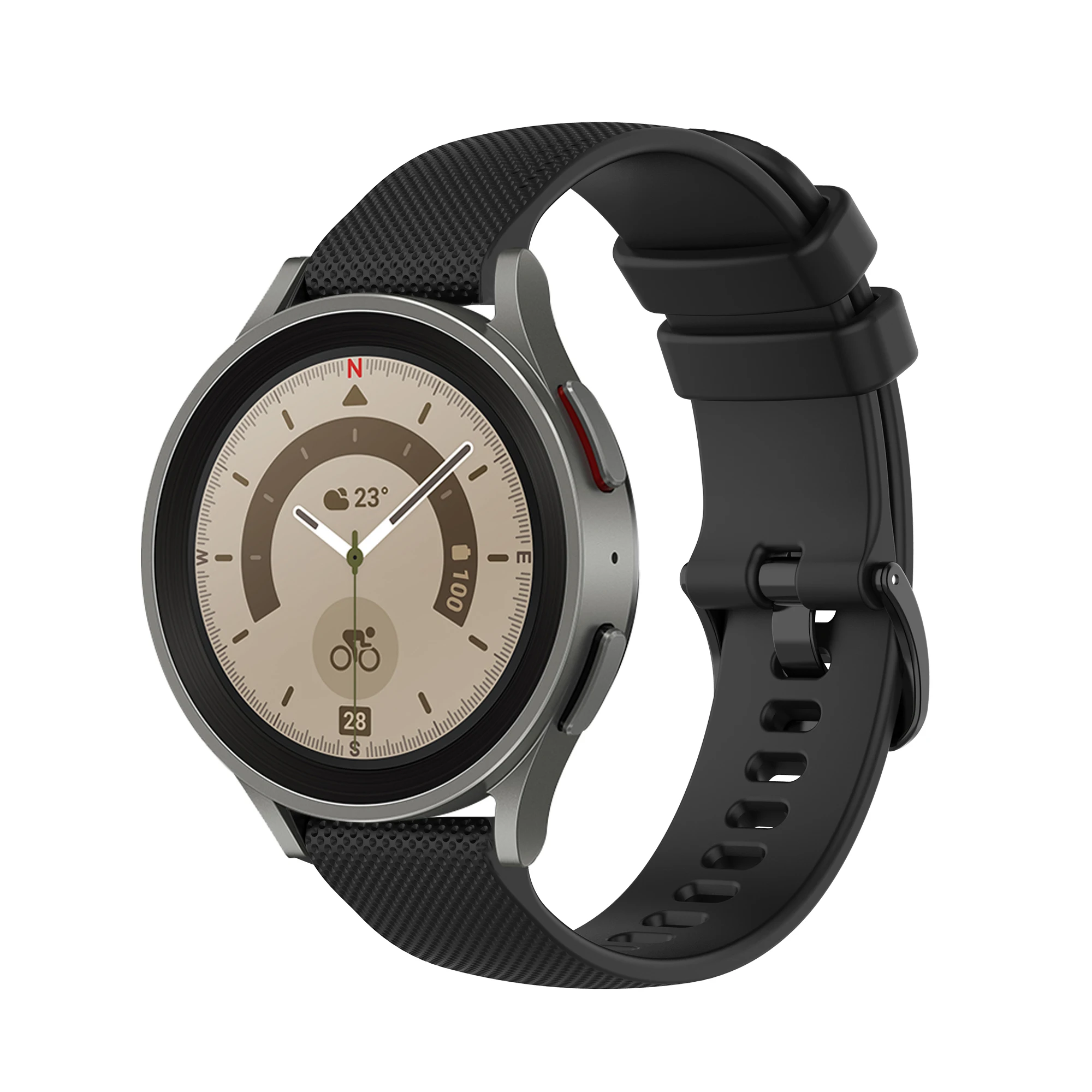 Curea din silicon pentru Galaxy watch 5 Pro 45mm/4/4classic/46mm/42mm 20mm curea de Ceas Bratara Smartwatch Galaxy Watch 5 44mm 40mm 1