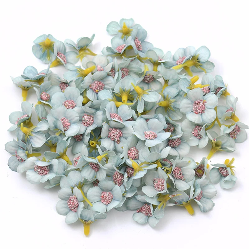 50pcs Multicolor de Flori Daisy Capul Mini Mătase Artificială de Flori Pentru Nunta, Petrecerea de Logodnă a Decor Acasă DIY Ghirlanda Frizură 5
