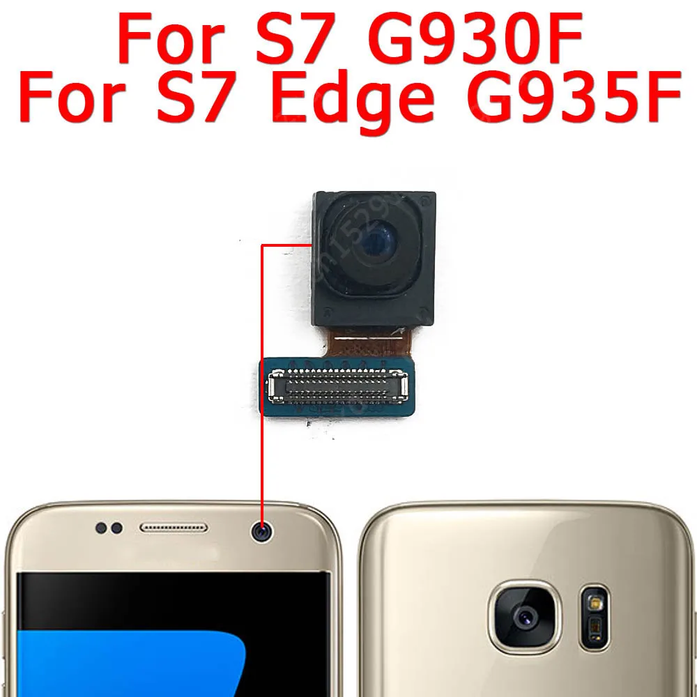 Original Pentru Samsung Galaxy S7 Edge G930F G935F Fata Spate Camera Frontală Principale cu care se Confruntă Camera de Înlocuire a Modulului de Piese de Schimb 2