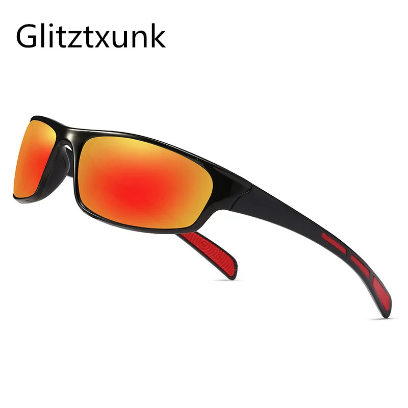 Glitztxunk Noi ochelari de Soare Barbati de Lux Brand de Moda Sport Ochelari de Soare Pentru Bărbați Piața de Epocă Oglindă Ochelari de UV400 Oculos de sol 0