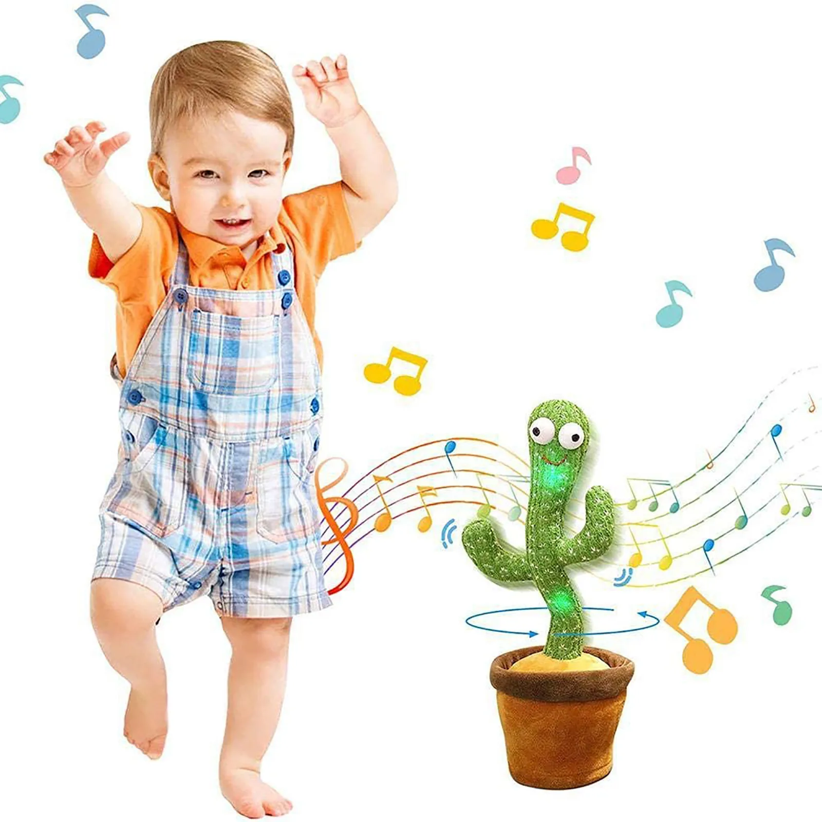 Minunat Jucărie Vorbind Dans Cactus Papusa Vorbi De Înregistrare A Sunetului Repeta Jucărie Kawaii Cactus Jucarii Copii, Educație Pentru Copii Jucarie Cadou 3