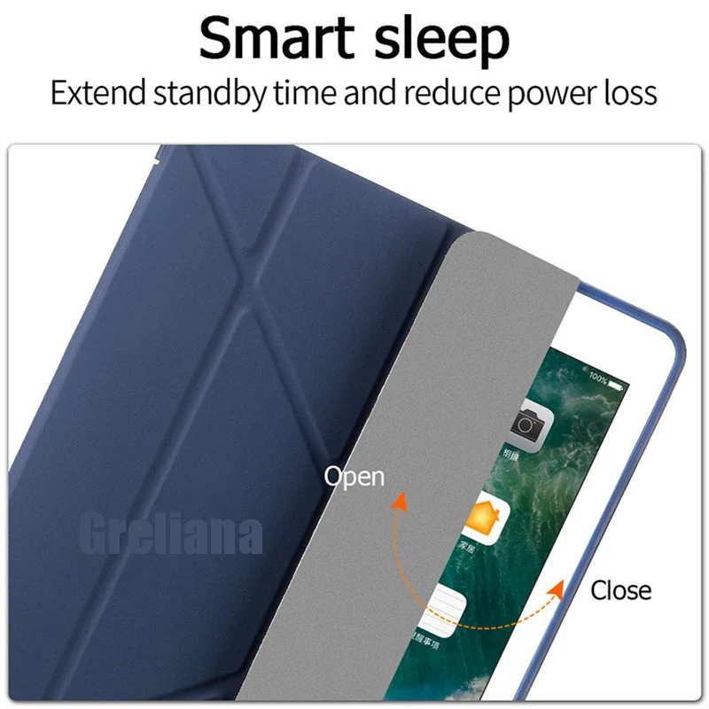Pentru iPad pro 11 2020 A2228 Smart case 5 Forme Stea Subțire PU Capac din Piele Moale Caz Pentru ipad pro 11 2018 Auto Sleep/Wake up 4