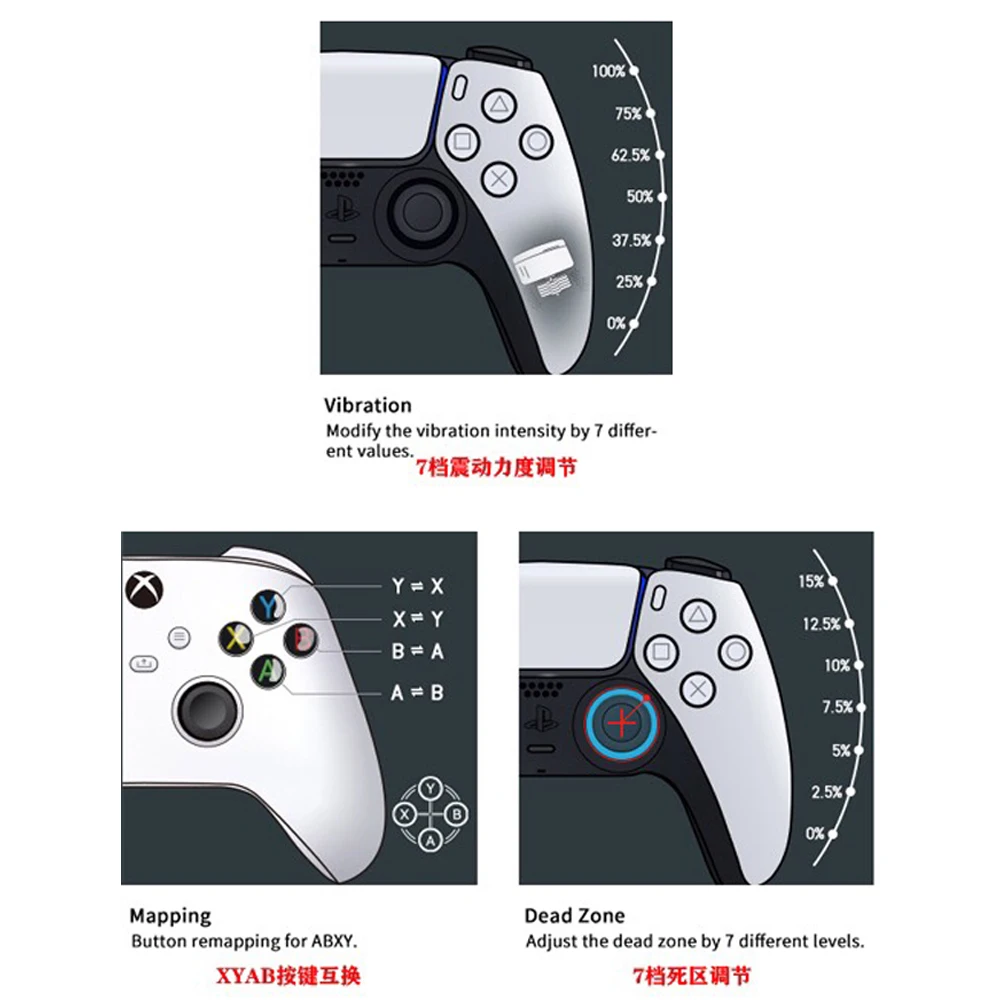 MayFlash Magic-NS Controller Lupta Stick Adaptor Controller Arcade Stick pentru Nintendo trece PS4 PS3 Xbox One Xbox 360 S 3
