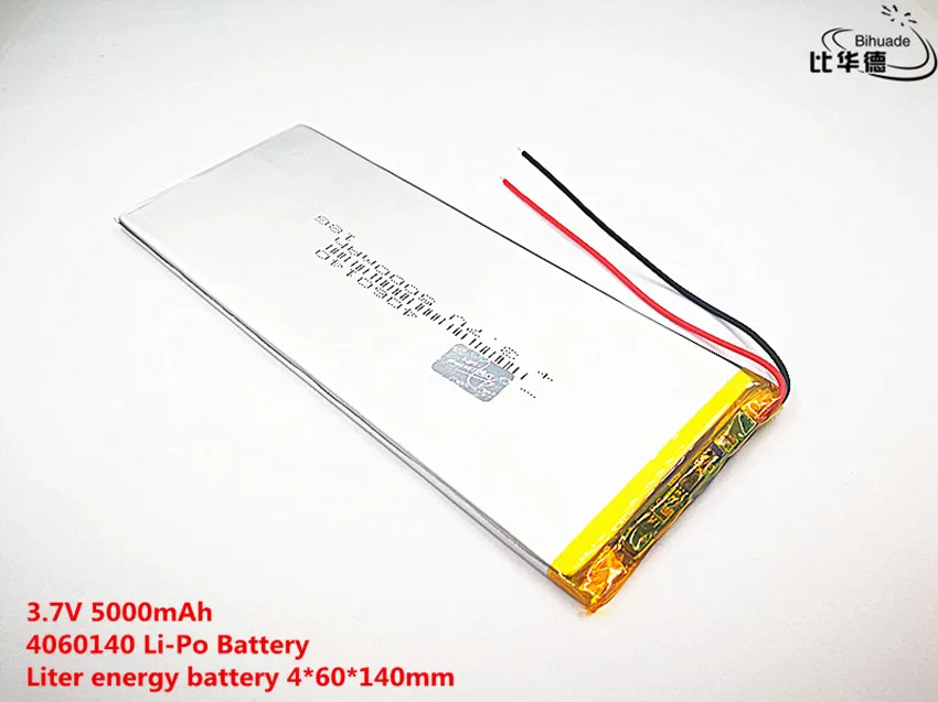 Litru de energie baterie 3.7 V,5000mAH 4060140 Polimer litiu-ion / Li-ion baterie pentru tableta pc de 7 inch, 8 inch 9inch,mp3,mp4 2