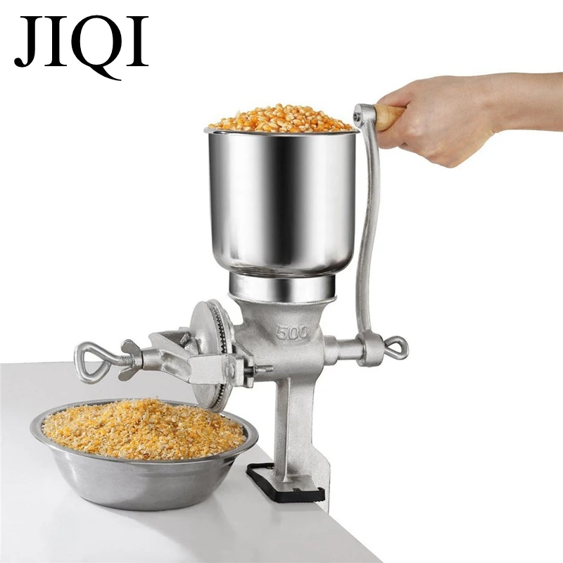 JIQI Polizor Cereale Malț Concasor Ambarcațiuni Fabrica de Bere de Înaltă Calitate, Preț Concasor en-Gros de Nuci Concasor Berii Instrument de Porumb Crusher 0