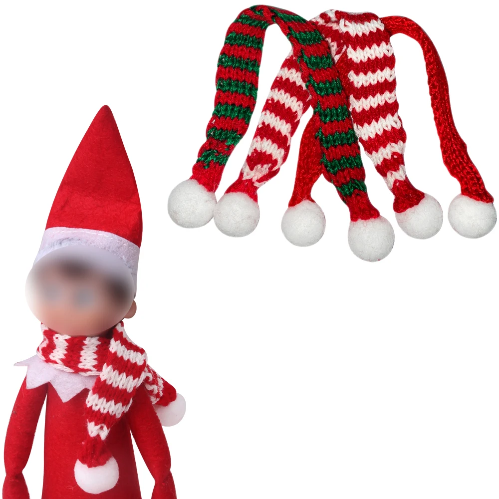 Elf De Crăciun Doll Snowman Dress Scarf Fusta Masca Pantofi Jucărie Pentru Copii Accesorii Copii De Craciun Cadou De Ziua Elf 2