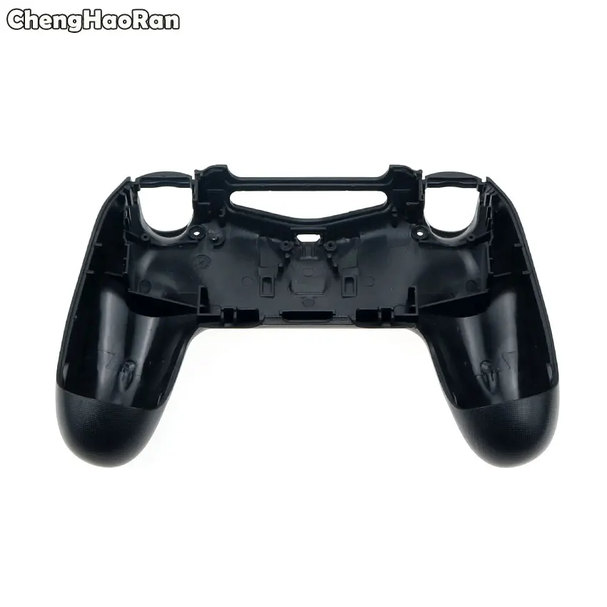 ChengHaoRan Gri-alb & Negru Mat Locuințe Shell Caz Acoperire pentru Sony PS4 Playstation 4 Controler Wireless Înapoi Coajă Caz 3