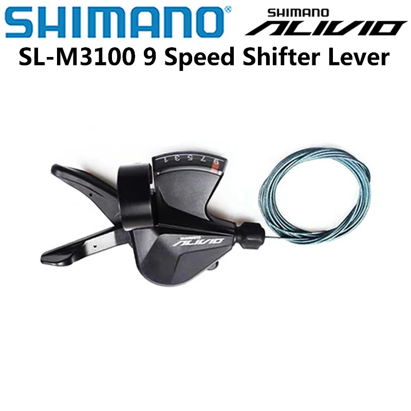 SHIMANO Alivio 9 viteza SL M3100 Chiar Rapidfire Plus Deplasarea Manetei de Prindere Banda de 9v Biciclete MTB schimbator 1