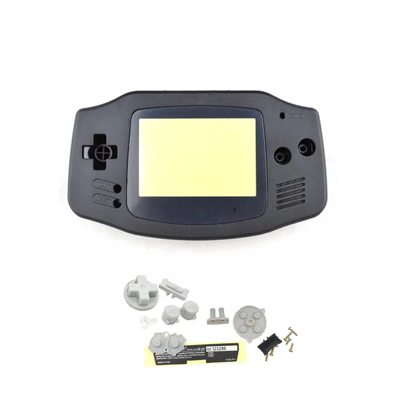 Locuințe noi Shell Caz de Înlocuire pentru GBA Dimensiunea Originală Shell Caz Capacul cu Butoane de Înlocuire pentru Gameboy Advance 1