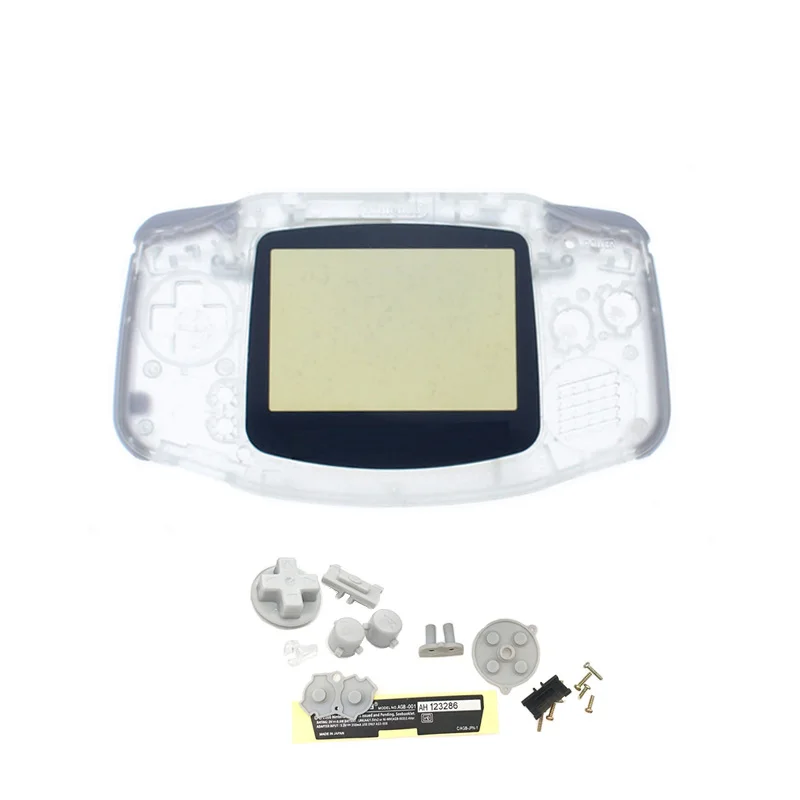 Locuințe noi Shell Caz de Înlocuire pentru GBA Dimensiunea Originală Shell Caz Capacul cu Butoane de Înlocuire pentru Gameboy Advance 4