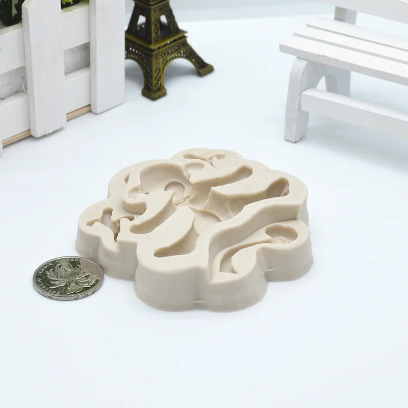 Monkey 3D formă de Rășină mucegai Silicon bucătărie de copt instrumente DIY de patiserie de ciocolata mousse de fondante mucegai desert tort de decorare dantela 3