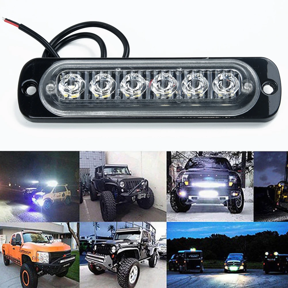 12W 12V DC LED Lumina de Lucru Bar Lampa de Conducere proiectoare Ceata Pentru SUV Offroad 4WD Auto Vas Camion Faruri Diurne cu Lumina 1