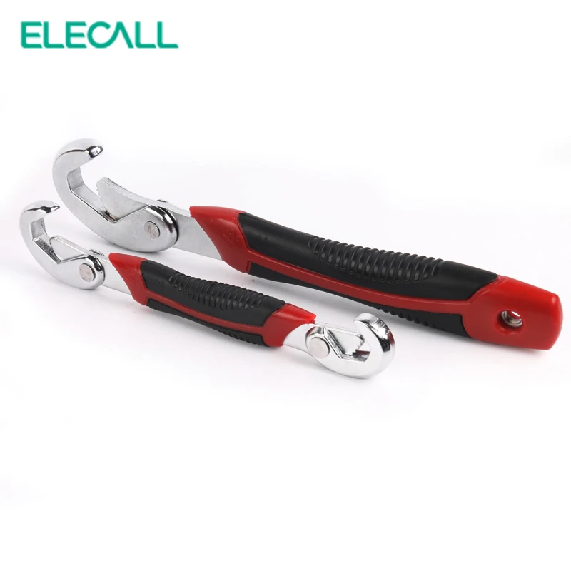 ELECALL 2 BUC/SET Cheie Set Multi-funcție Wrench cheie Universală Ajustare Rapidă și Aderență Cheie Reglabilă Cheie 1