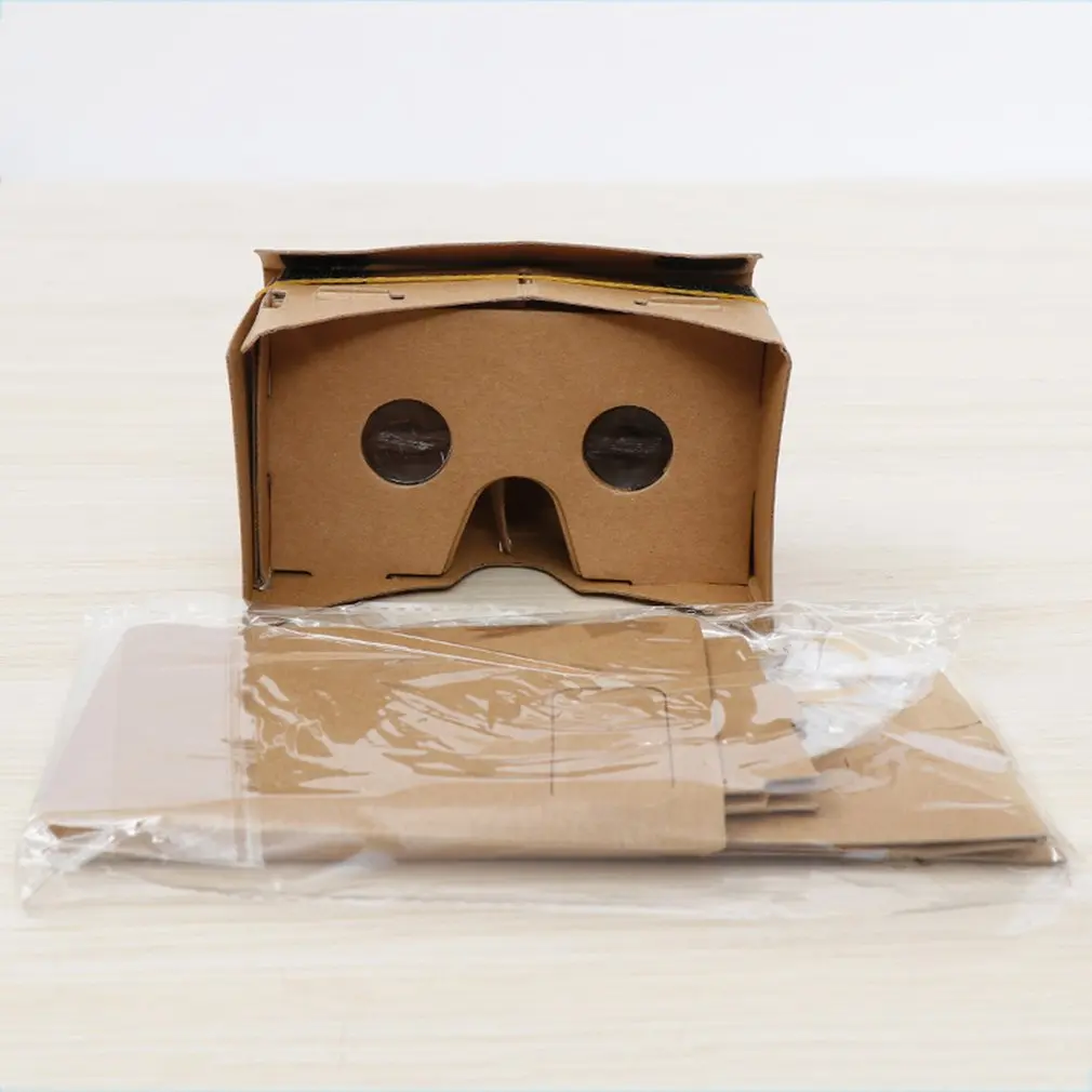 3D pentru Ochelari Google Carton VR-Virtual Reality pentru telefonul mobil iPhone Ridicat de Configurare de Tip Nou 1