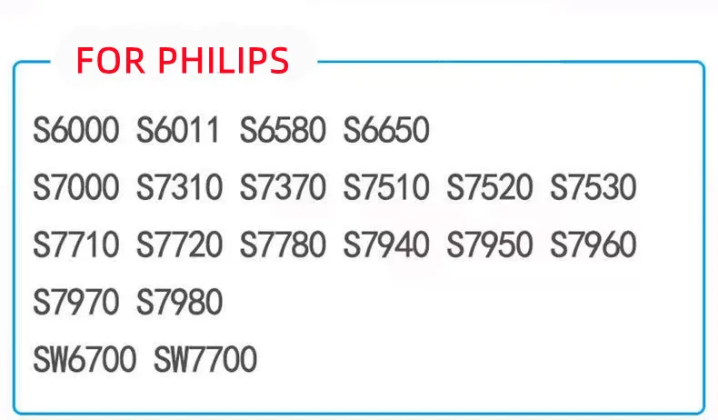 Potrivit Pentru Philips aparat de Ras Electric Lama Mesh Cover S7000 S7530 S7520 S7510 Lama SH70 S6000 S6011 S6580 S6650 SW6700 SW7700 2