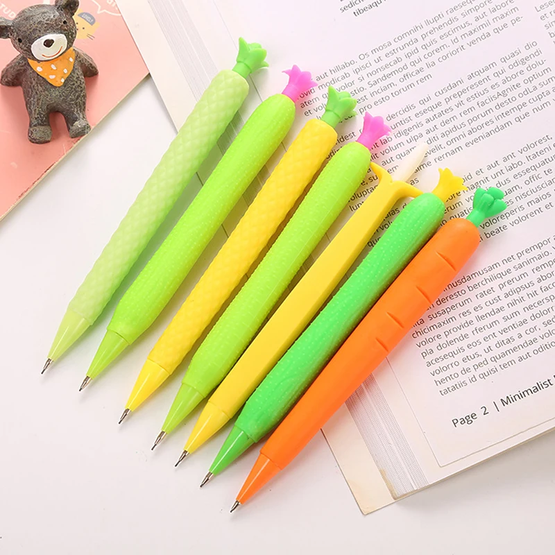 De înaltă Calitate, Design vestimentar Student Creion Mecanic Fructe Drăguț pentru Copii Caligrafie Perie Creion 0