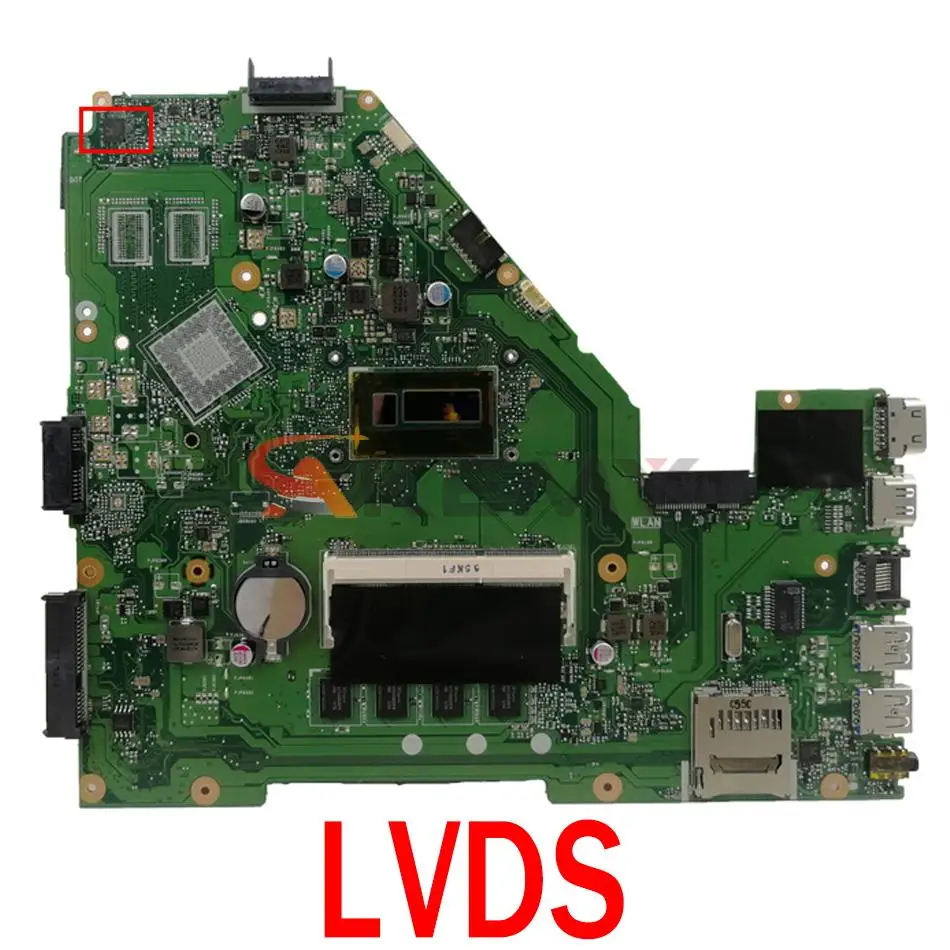 X550LA Laptop Placa de baza pentru ASUS A550L X550L X550LD X550LC R510L Placa de baza W/I3-4004U I5-4200U I7-4500U RAM-4GB UMA 100% de Testare 2