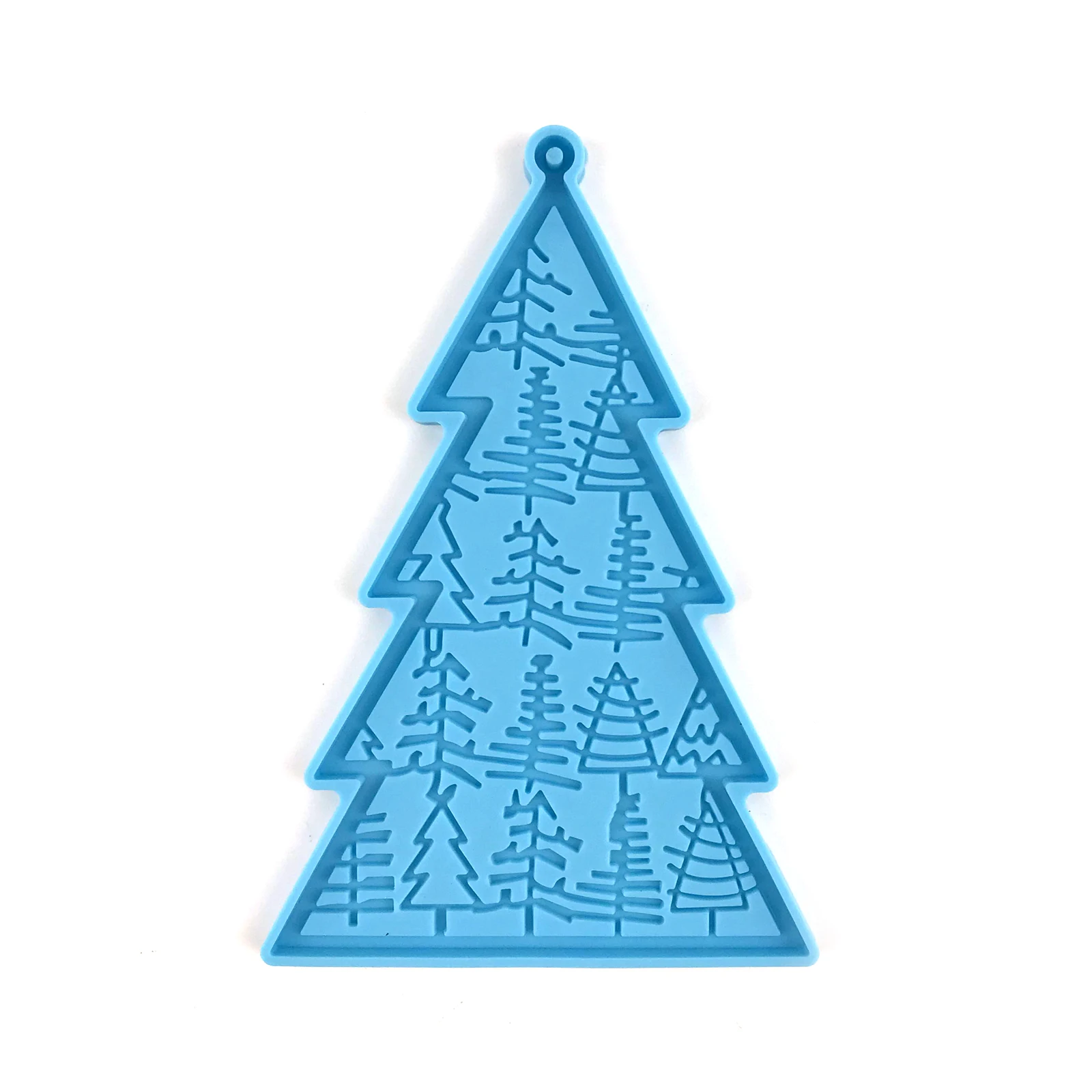 Pomul De Crăciun Pandantiv Breloc De Cristal Epoxidice Mucegai Silicon Atmosfera Xmas Party Decor Acasă Făcându-Accesoriu Rășină Mucegai 5