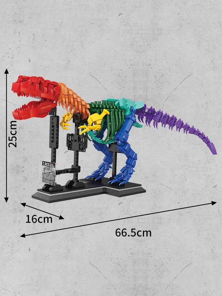 Dinozaur Fosil Bloc Băiat Jucărie Asamblate Puzzle Muzeul De 6 Ani Cadou Extrem De Dificil Uriaș Bloc De Jucărie 5