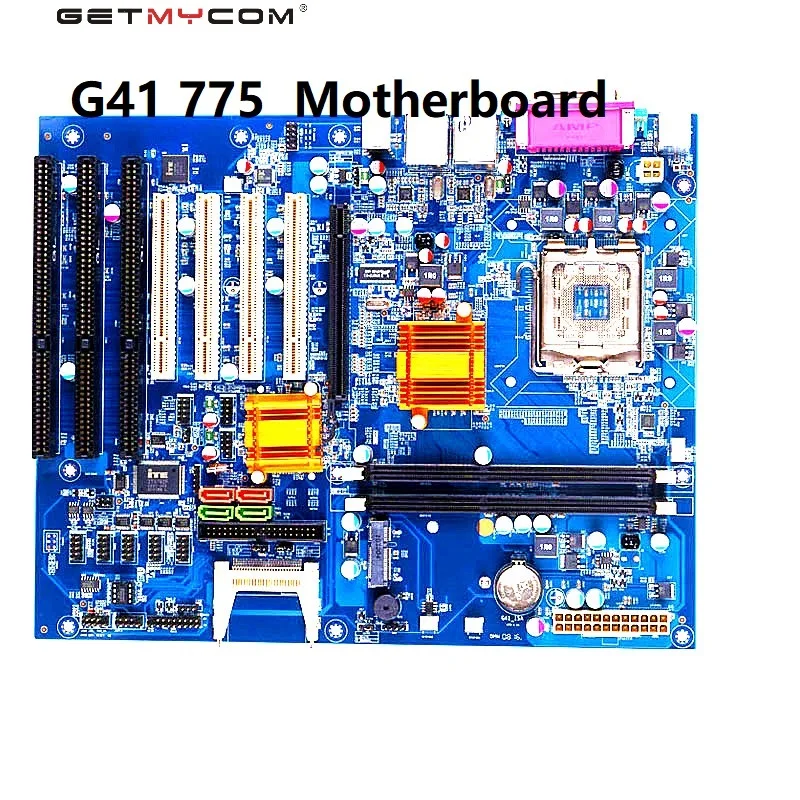 Getmycom Original nou G41 Industriale Placa de baza 775pin cu 2*DDR3 4*PCI 3*ISA 0