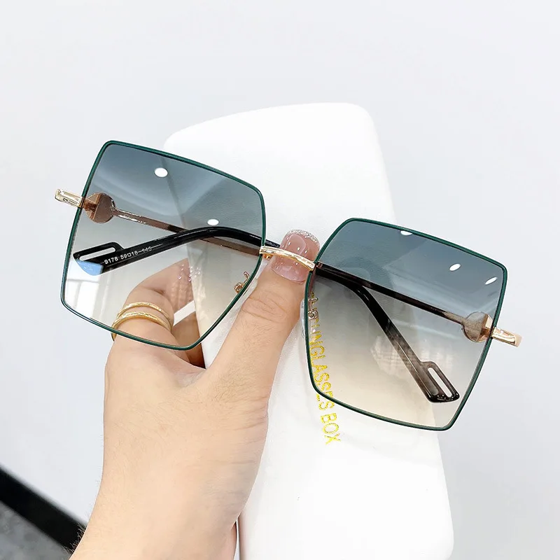 RBROVO Epocă Supradimensionat ochelari de Soare Femei de Lux de Designer de Ochelari pentru Femei/Bărbați Ochelari Pătrați Femei Lentes De Sol Mujer 2021 1