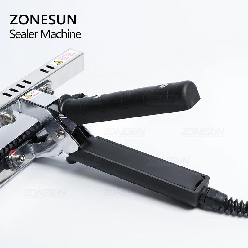ZONESUN Directă de căldură Clește Mașină de Etanșare Pentru Film de Aluminiu Pungă de Hârtie Kraft Portabil Impulse Sealer 200/300/400mm 2