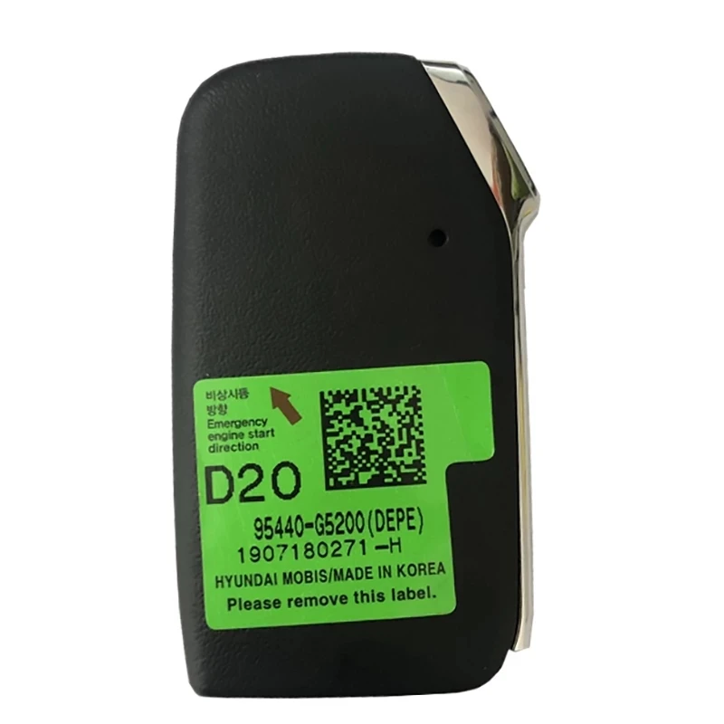 KEYECU de Înlocuire Inteligent de la Distanță Cheie TELECOMANDA 3 butoane 433MHz ID47 pentru Kia Niro 2019 2020 2021 FOB-4F23, P/N: 95440-G5200 2