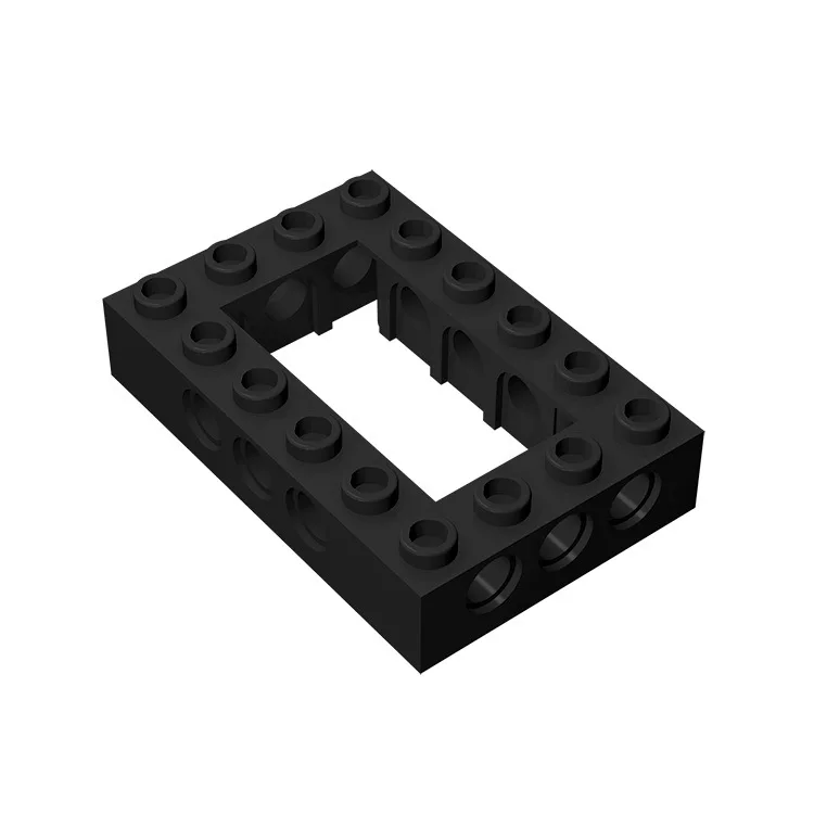 Blocurile Technicalalal DIY 4x6 Cadru de cărămidă cu găuri 10BUC Compatibil Asamblează Particule Părți Moc Jucărie Cadou 32531 1