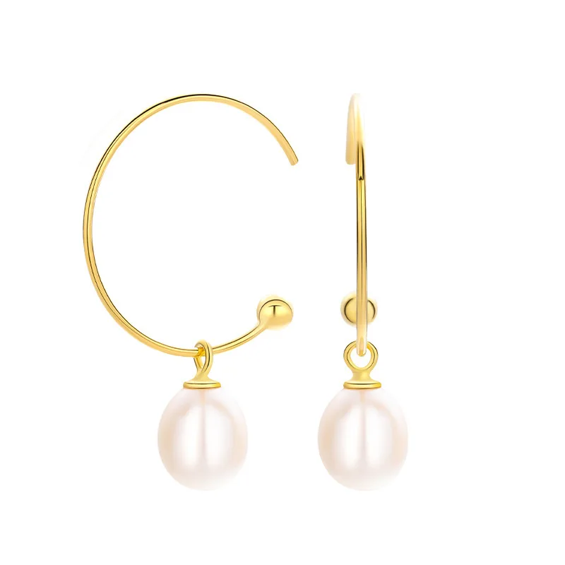 SE10 whirlpool forma de Cercei cu perle pentru femei rafinat moda bijuterii petrecere de lux accesorii Cercei 3