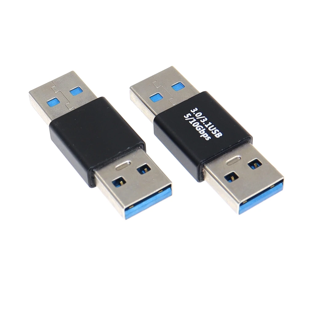 Conector Usb 3.0 USB 3.0 de Tip a Male la Masculin Adaptor Convertor Cablu de Extensie Plug Connector 1