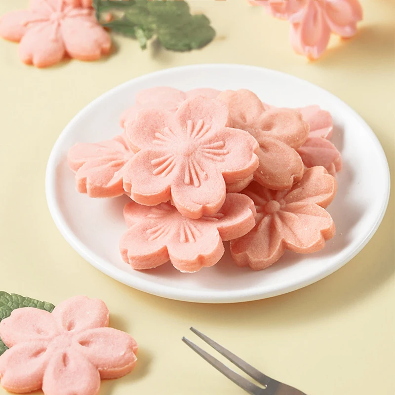 5pcs/set Sakura Cookie Mucegai Roz Sakura Cookie Flori de Mucegai Farmec DIY Fondant produse de Patiserie de Copt Instrument 1
